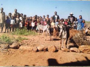 Así se comienza una escuela que tanto bien hace a un pueblo